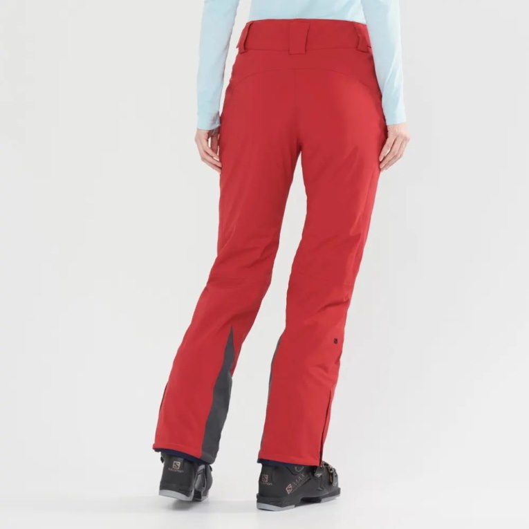 Red Salomon The Brilliant Women's Ski Pants | IE RS0981